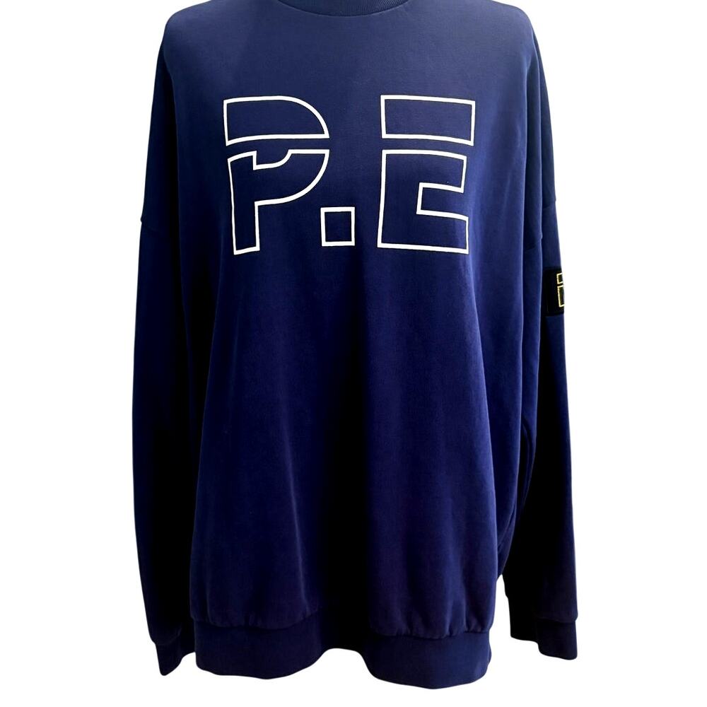 P.E. Nation Heads up sweat blue sweatshirt L